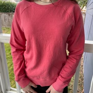 Athleta Sundown Pink Sweatshirt Size S
